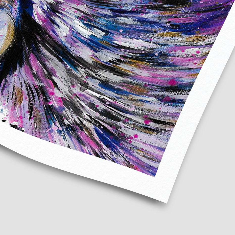 Wolf Mika Art Print Wolf Mika Art Print wall art product Emma LC Art