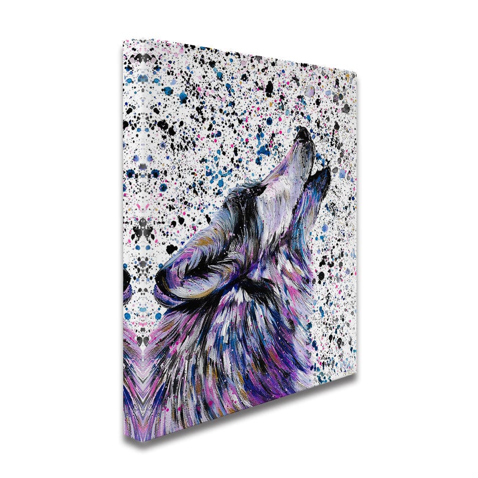 Wolf Mika Canvas Print wall art product Emma LC Art