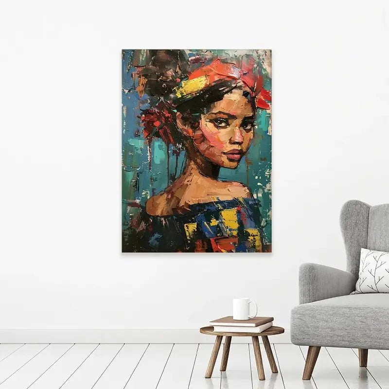 Woman Canvas Print Woman Canvas Print wall art product Elena Avanesova