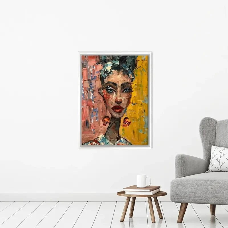 Woman With Earrings Canvas Print Woman With Earrings Canvas Print wall art product Elena Avanesova