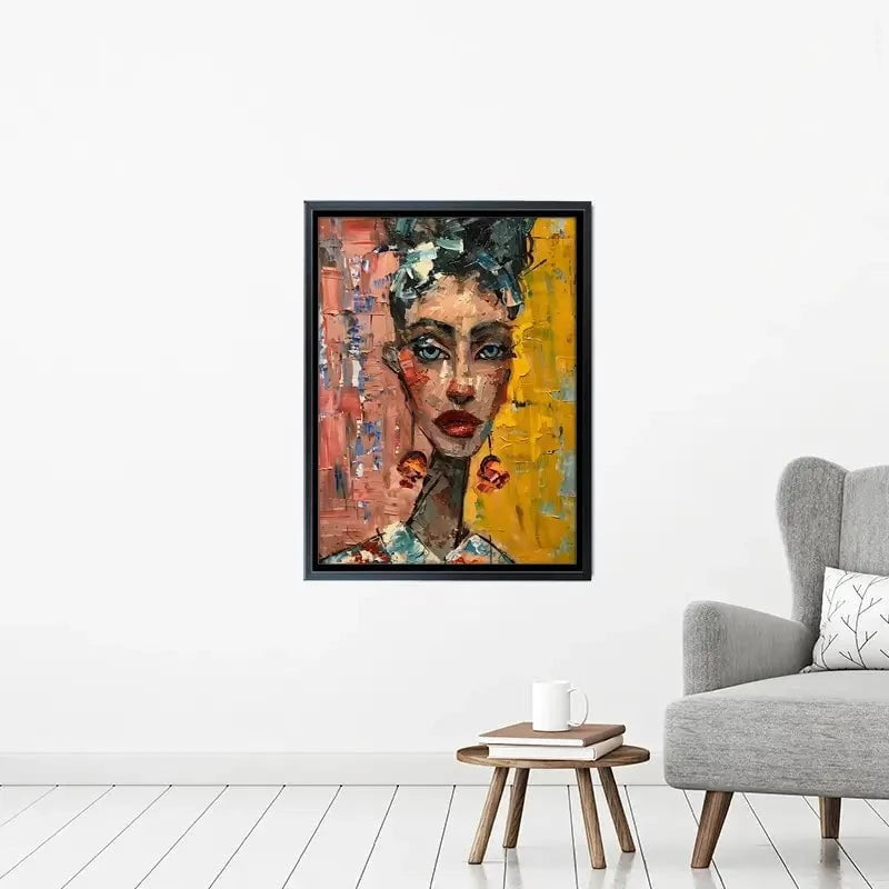 Woman With Earrings Canvas Print Woman With Earrings Canvas Print wall art product Elena Avanesova