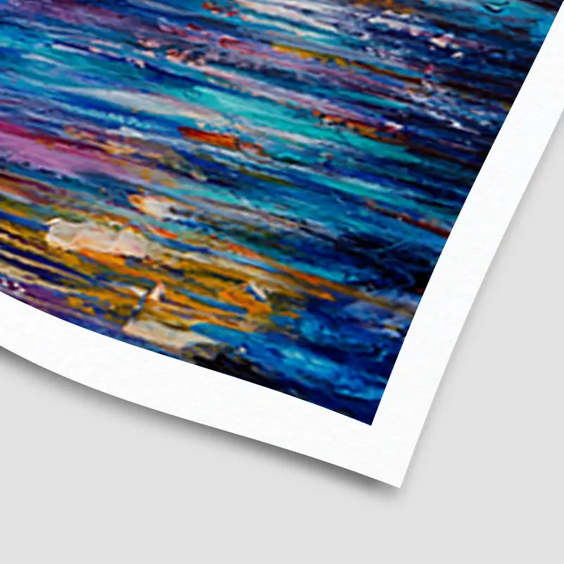 Wooden Boat At Sunrise Art Print Wooden Boat At Sunrise Art Print wall art product Lena Owens - Independent