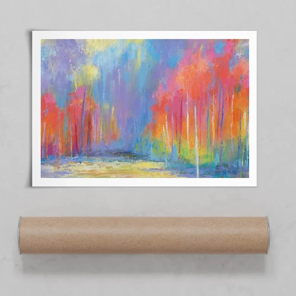 Woods Splash Art Print Woods Splash Art Print wall art product Janet Bothne
