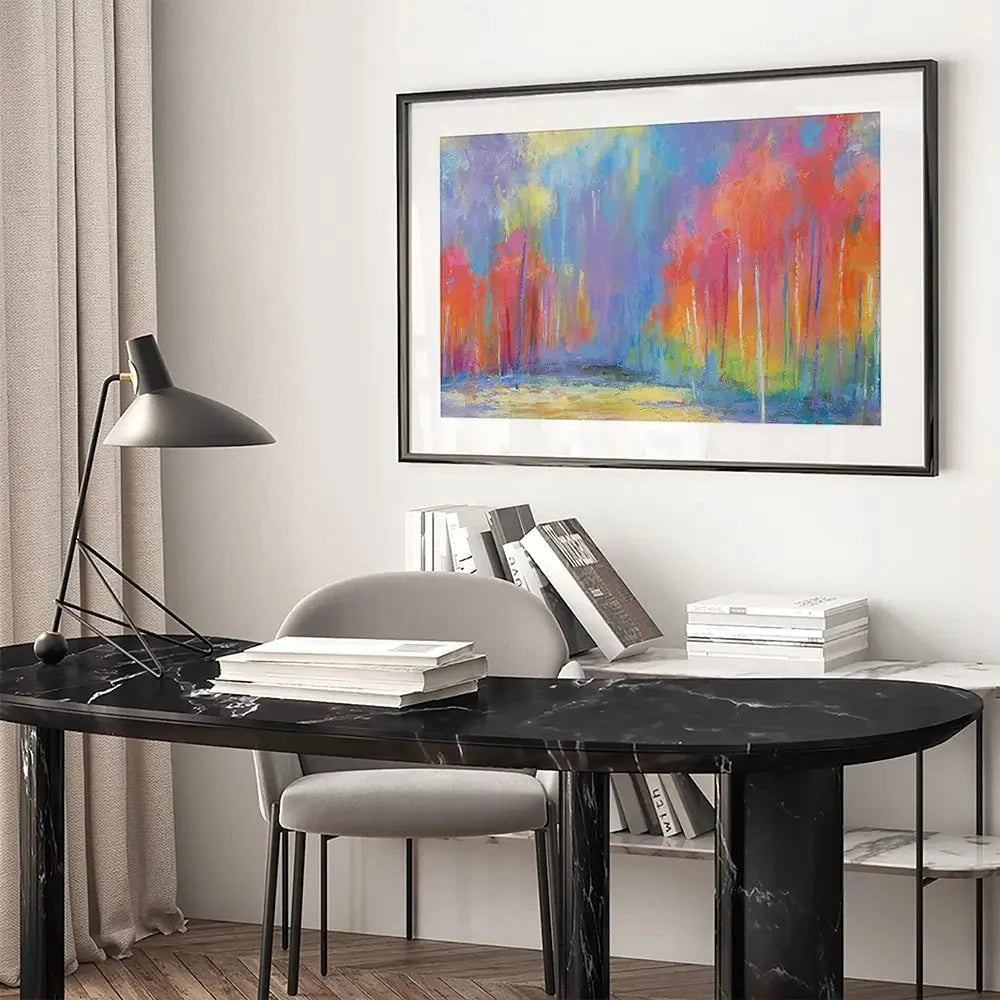 Woods Splash Framed Art Print Woods Splash Framed Art Print wall art product Janet Bothne
