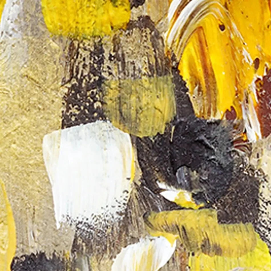 Yellow Abstract Framed Art Print Trio Yellow Abstract Framed Art Print Trio wall art product Anna Selina / Shutterstock