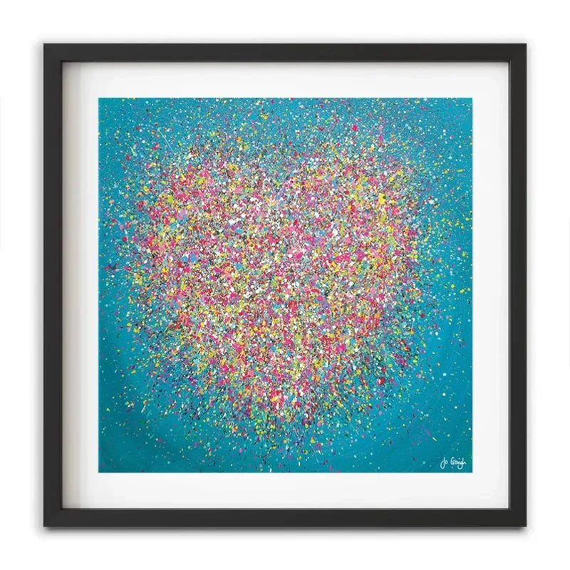You Make My Heart Smile Framed Art Print You Make My Heart Smile Framed Art Print wall art product Jo Gough
