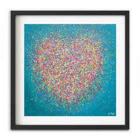 You Make My Heart Smile Framed Art Print You Make My Heart Smile Framed Art Print wall art product Jo Gough
