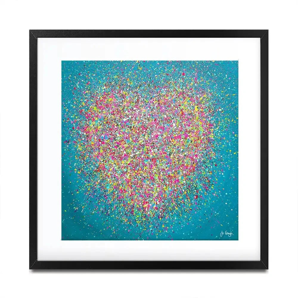 You Make My Heart Smile Framed Art Print You Make My Heart Smile Framed Art Print wall art product Jo Gough