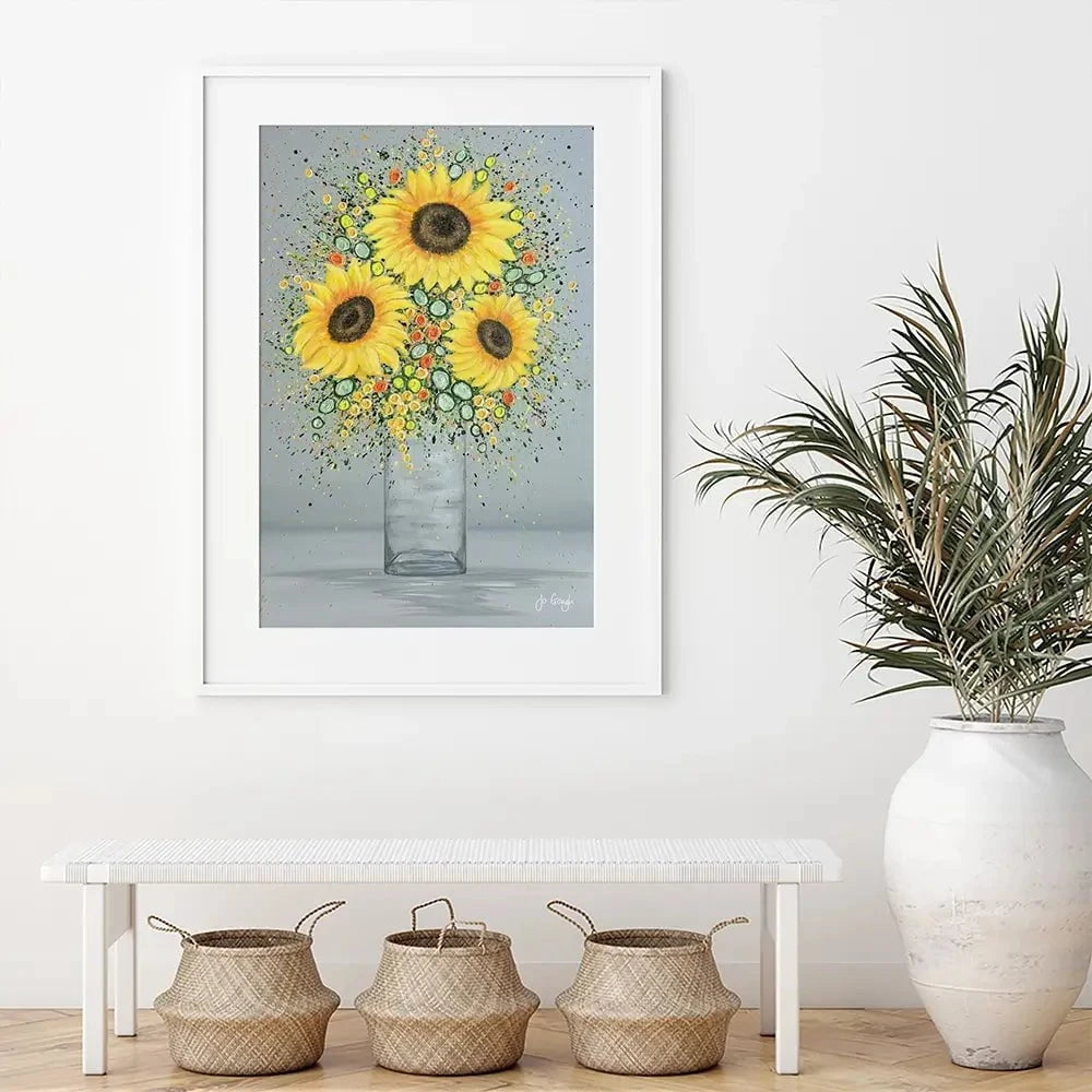 You're My Sunshine Framed Art Print You're My Sunshine Framed Art Print wall art product Jo Gough