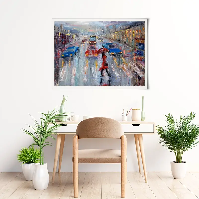 Zebra Crossing Art Print Zebra Crossing Art Print wall art product Boyan Dimitrov / Shutterstock