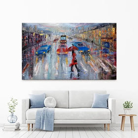 Zebra Crossing Canvas Print Zebra Crossing Canvas Print wall art product Boyan Dimitrov / Shutterstock