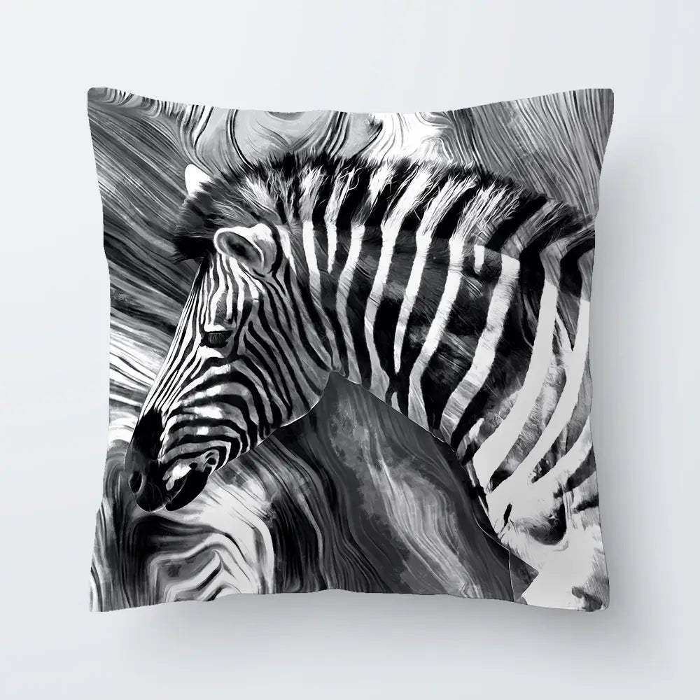 Zebra Cushion Zebra Cushion wall art product Mohammadreza Zeidabadi / Shutterstock