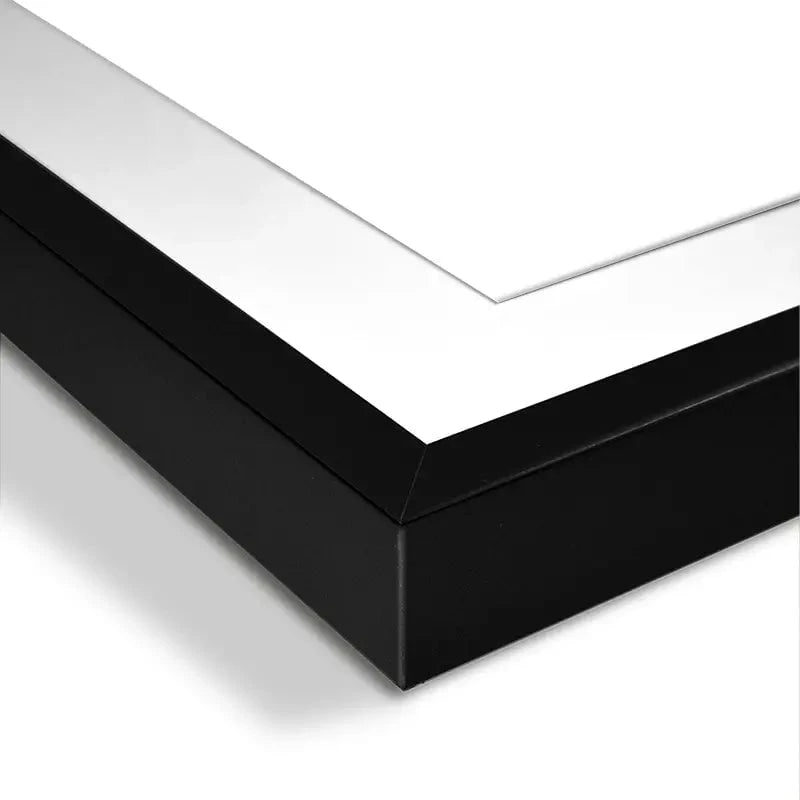 Zebra On White Framed Art Print Zebra On White Framed Art Print wall art product Sarah Manovski