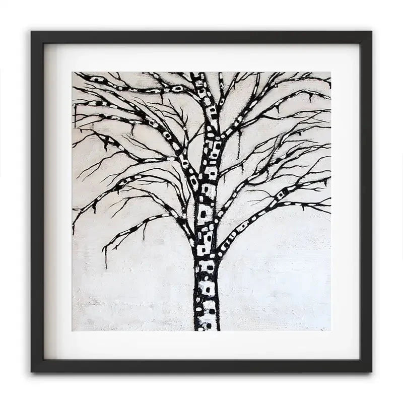 Zebra Tree Framed Art Print Zebra Tree Framed Art Print wall art product Osnat Tzadok