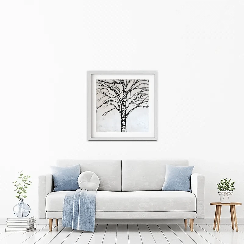 Zebra Tree Framed Art Print Zebra Tree Framed Art Print wall art product Osnat Tzadok