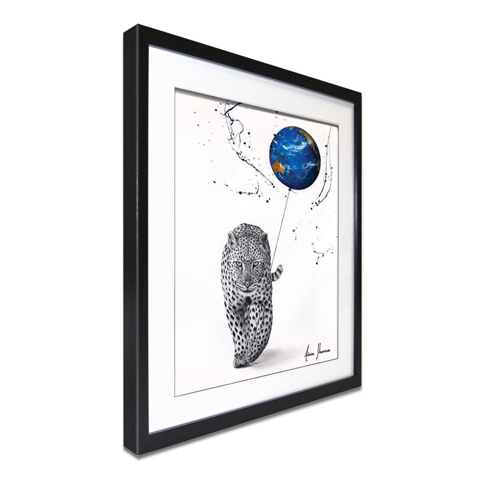 A Leopards World Framed Art Print wall art product Ashvin Harrison