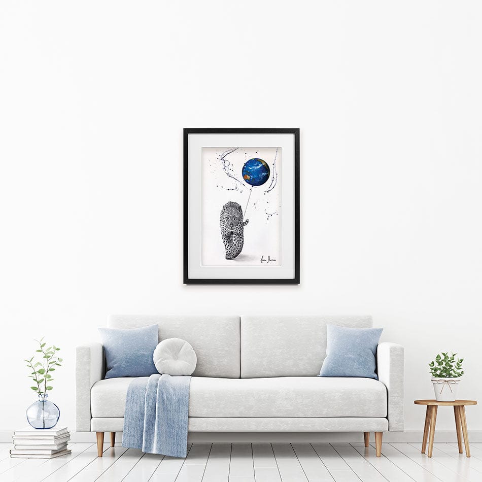 A Leopards World Framed Art Print wall art product Ashvin Harrison