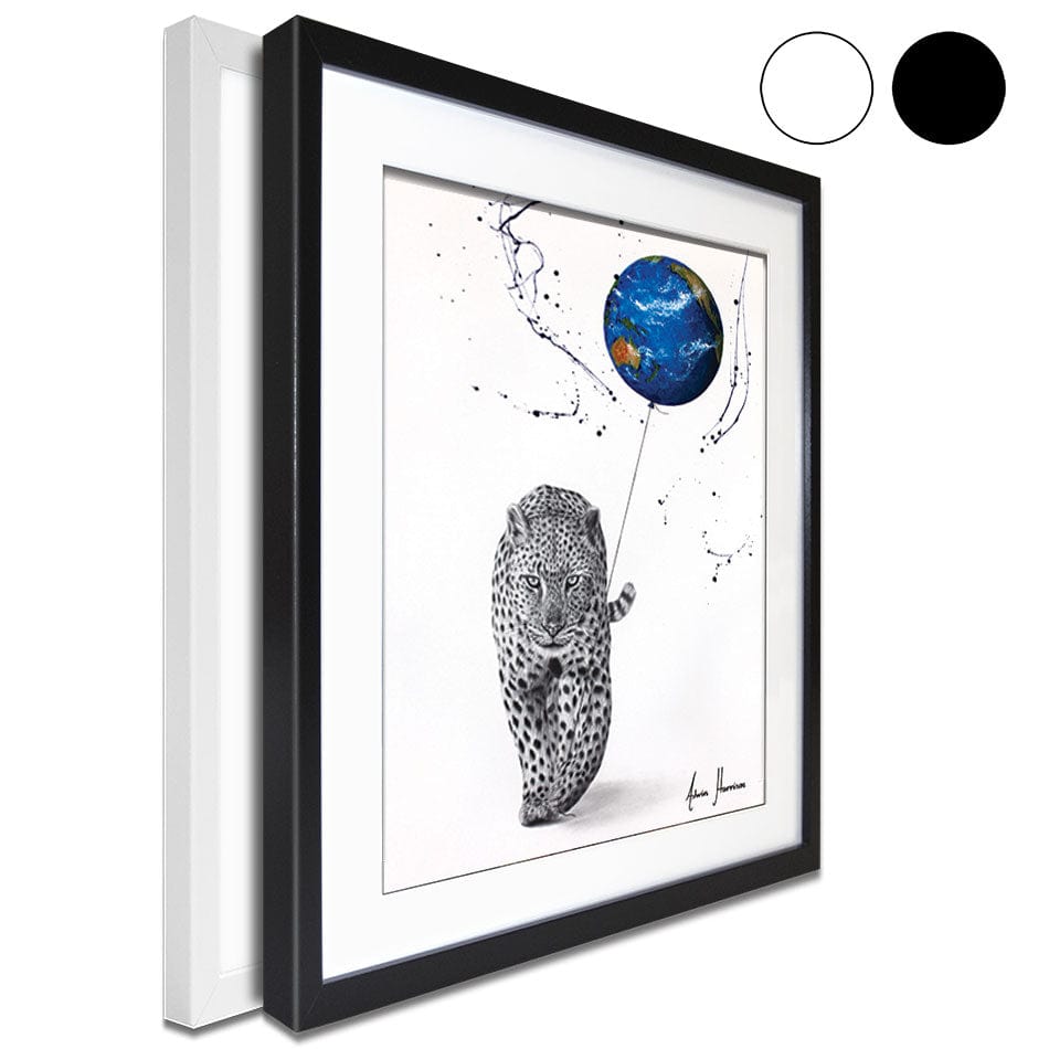 A Leopards World Framed Art Print wall art product Ashvin Harrison