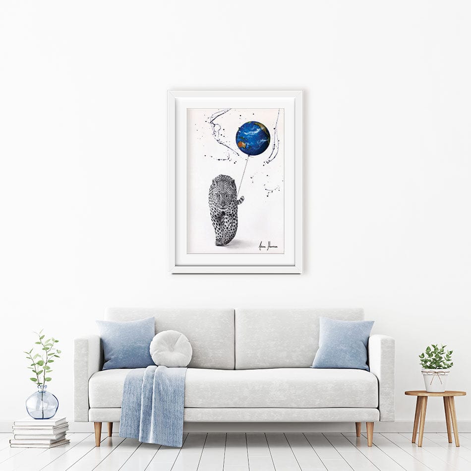 A Leopards World Framed Art Print wall art product Ashvin Harrison