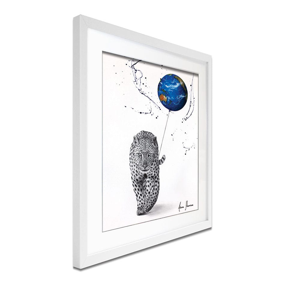 A Leopards World Framed Art Print wall art product Ashvin Harrison