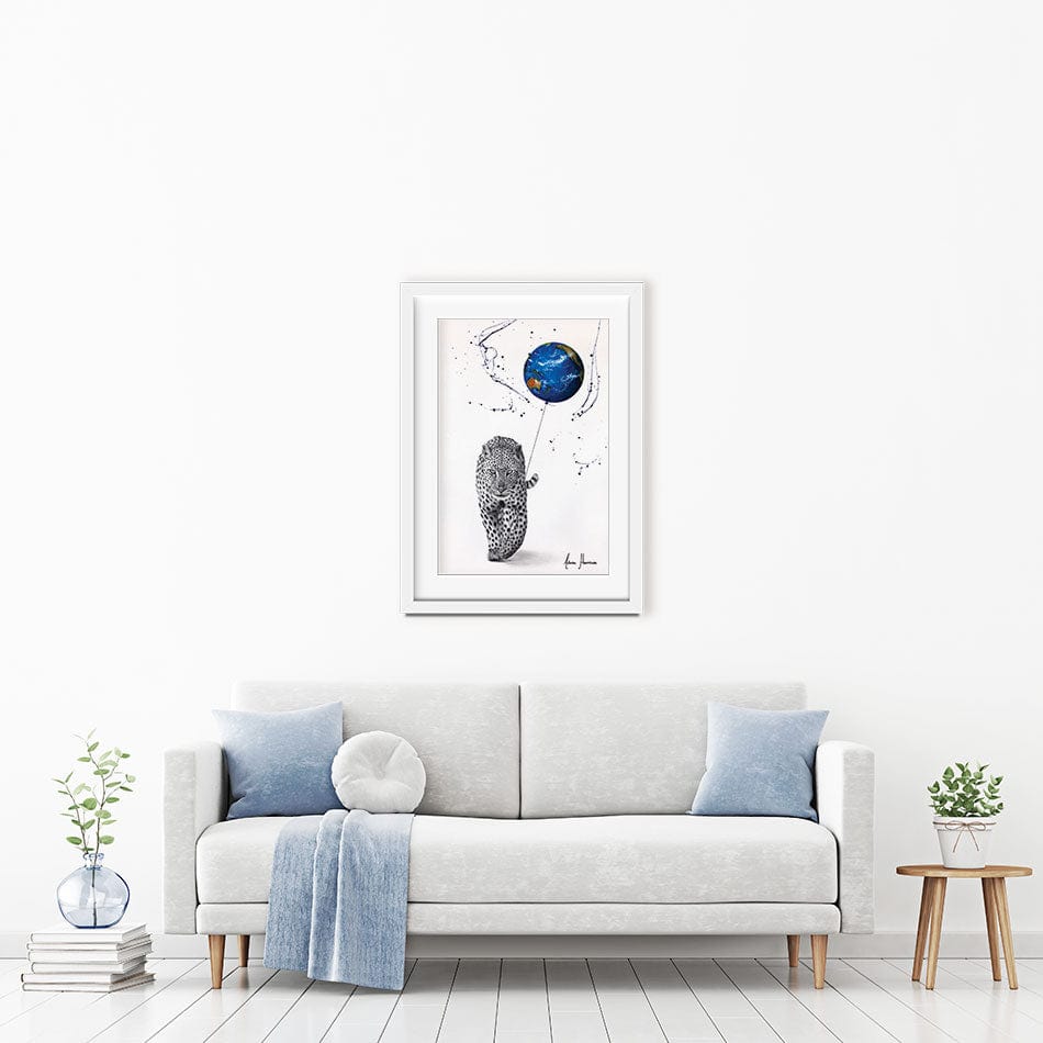 A Leopards World Framed Art Print wall art product Ashvin Harrison