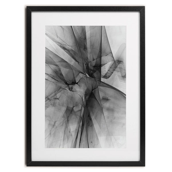Abstract Grey Framed Art Print Art Print Shop