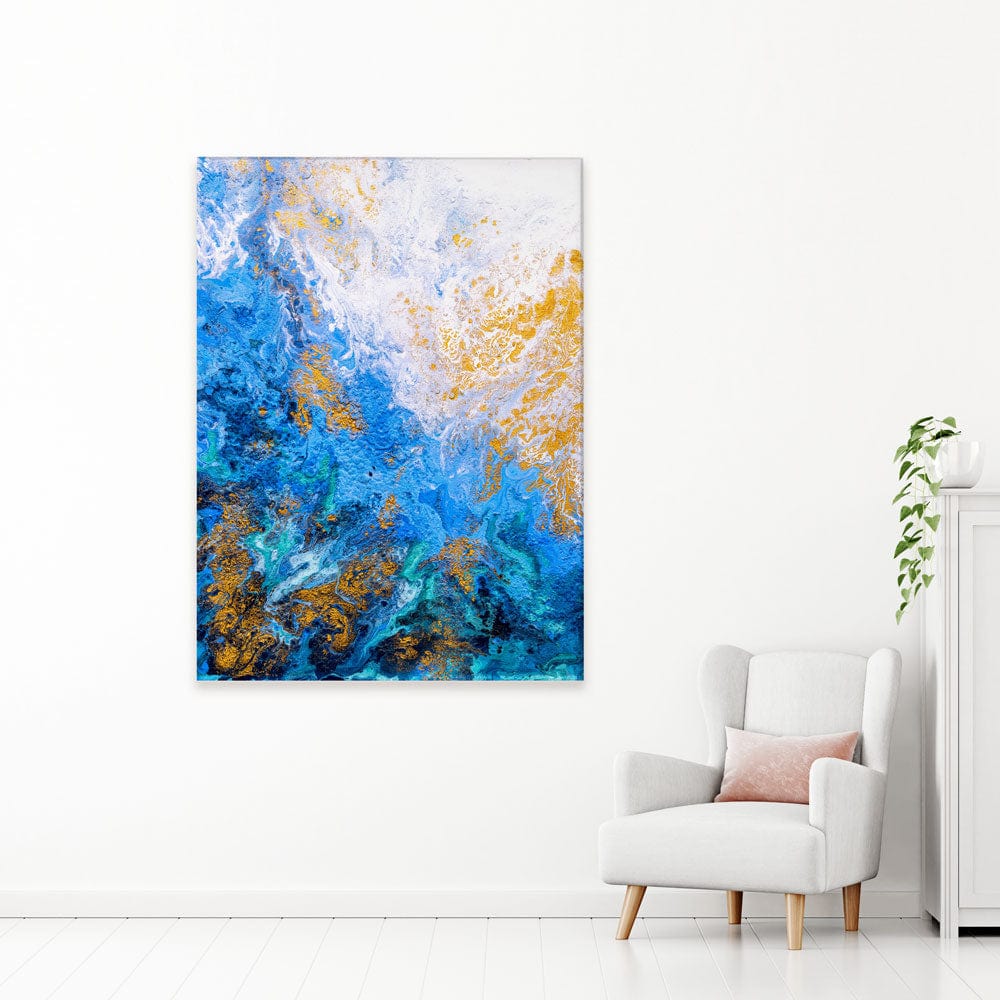 Abstract Ocean Canvas Print wall art product CYC / Shutterstock