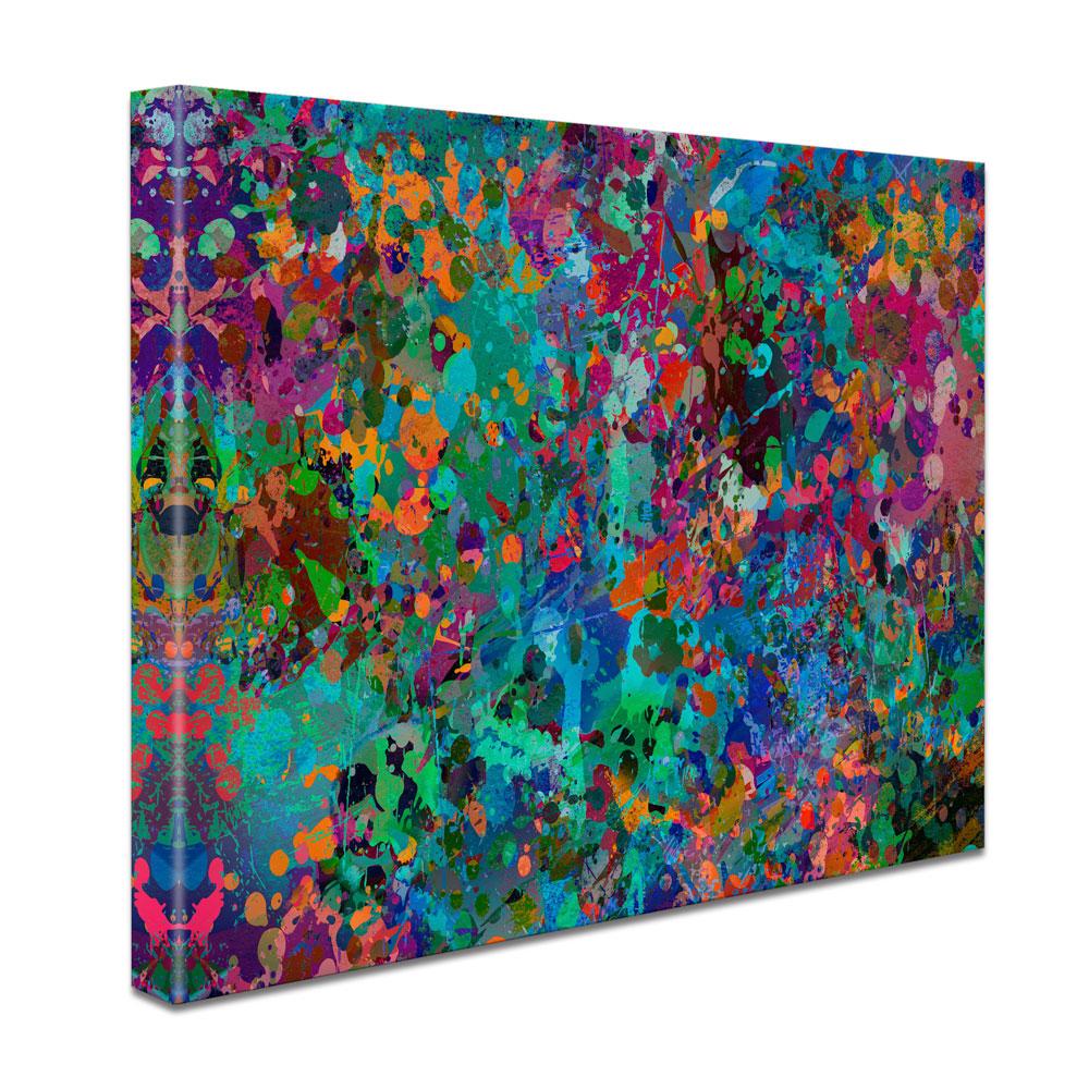 Abstract Splashes Canvas Print wall art product ARTEMENKO VALENTYN / Shutterstock