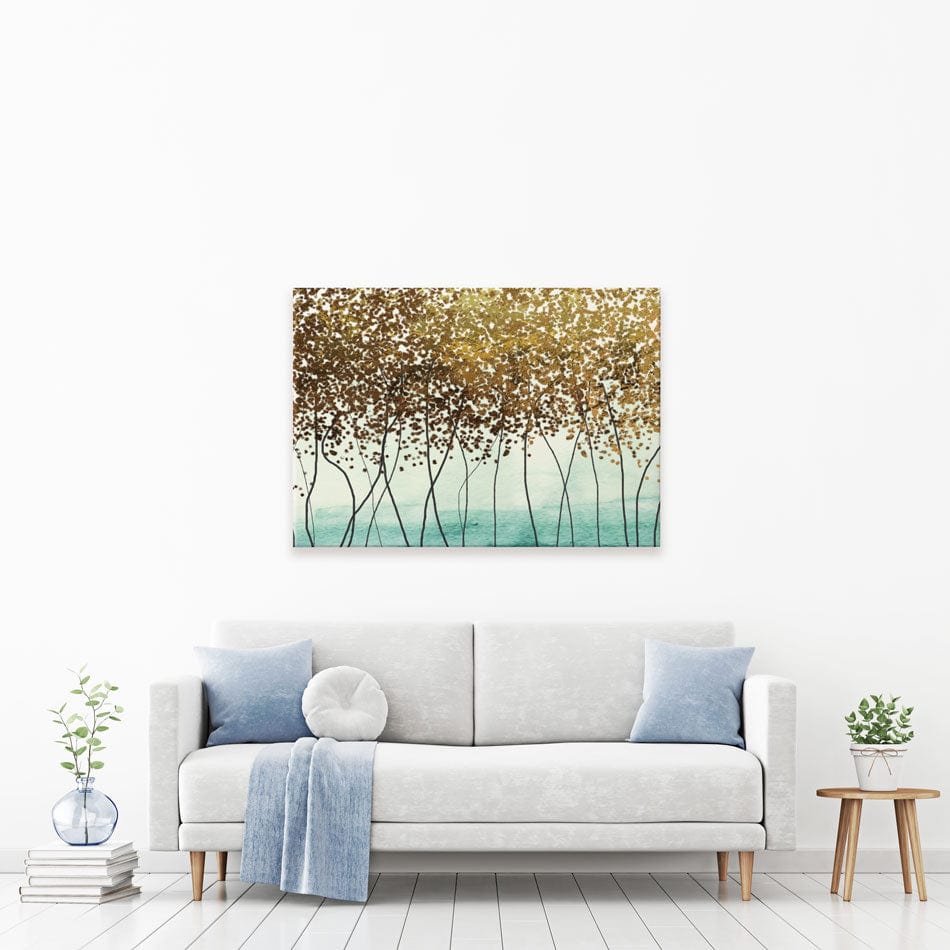 Abstract Trees Canvas Print wall art product Muzi pear studio / Shutterstock