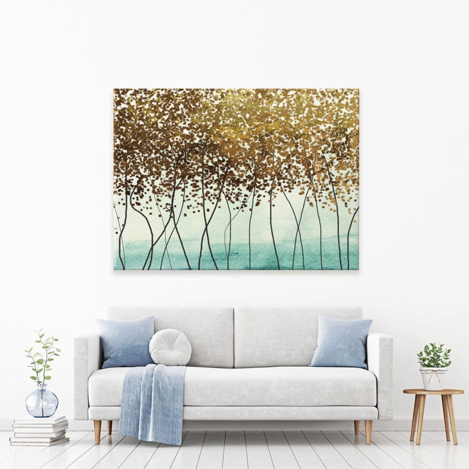 Abstract Trees Canvas Print wall art product Muzi pear studio / Shutterstock
