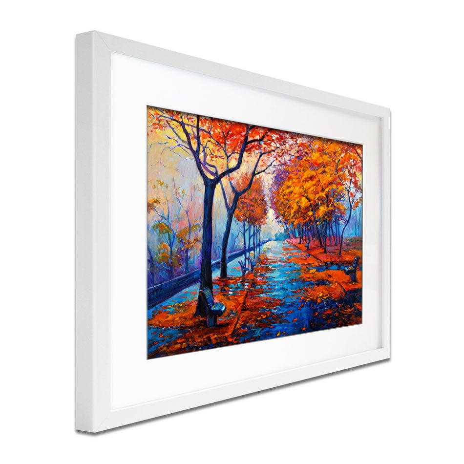 An Autumn Walk Framed Art Print wall art product Boyan Dimitrov / Shutterstock
