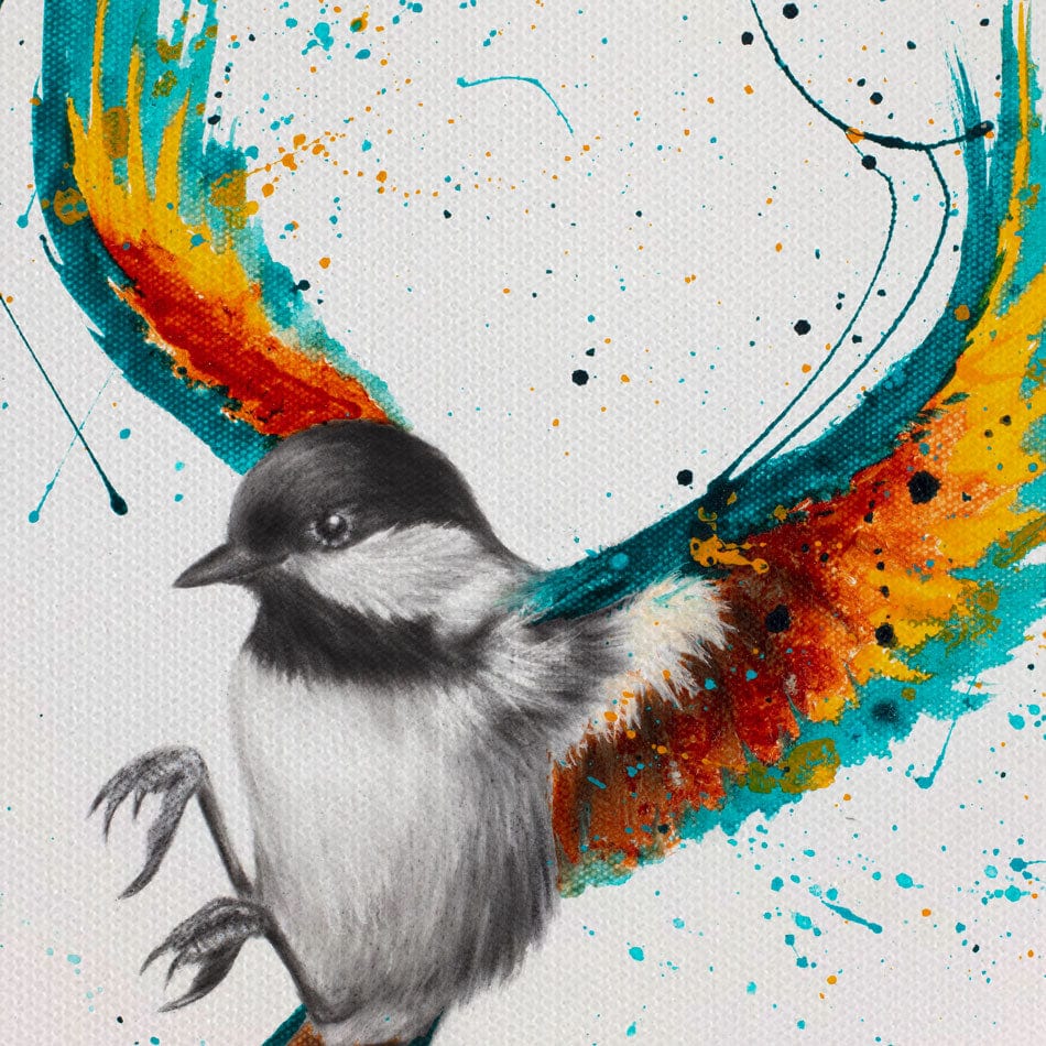 Birds Trio Canvas Print wall art product Ashvin Harrison