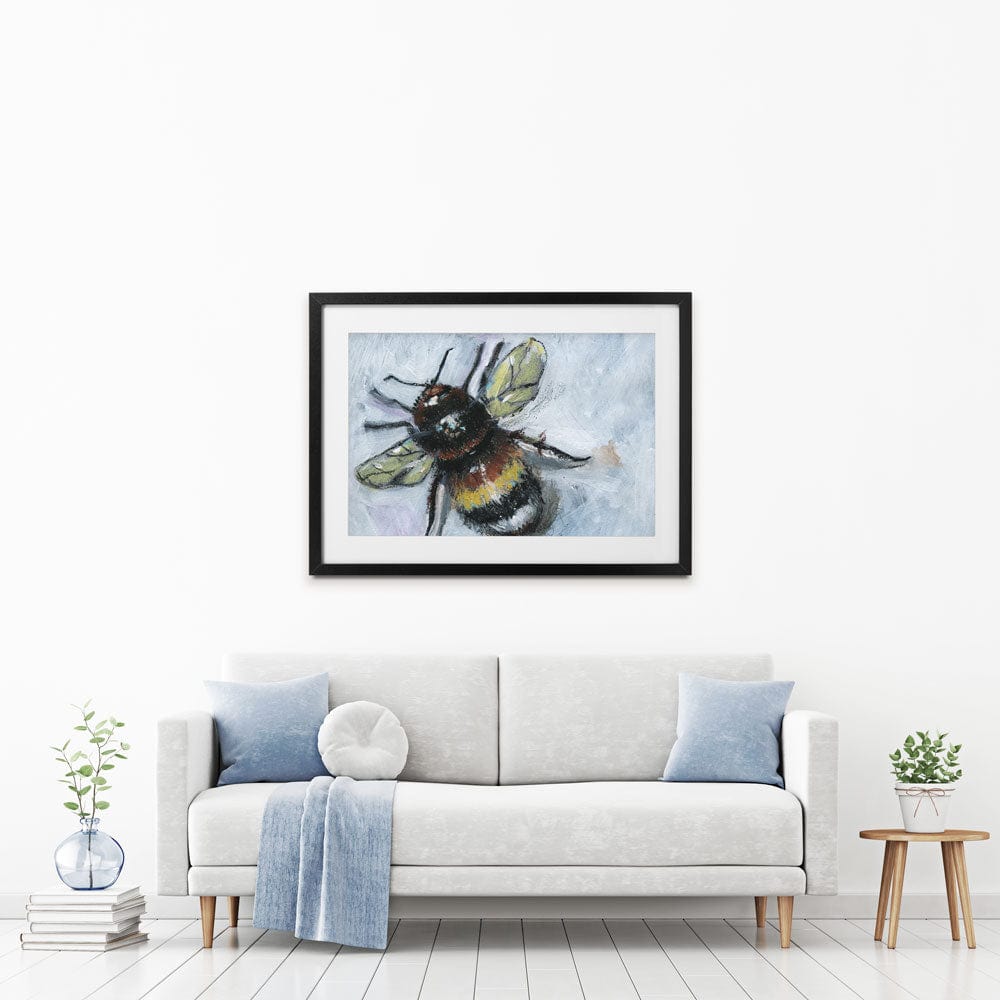 Bumble Framed Art Print wall art product Alina Nikitaeva / Shutterstock