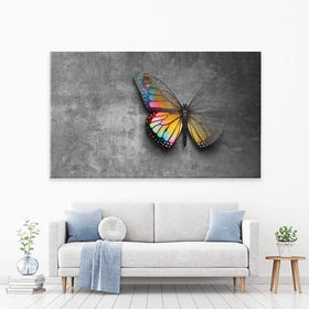 Butterfly Canvas Print wall art product Lightspring / Shutterstock