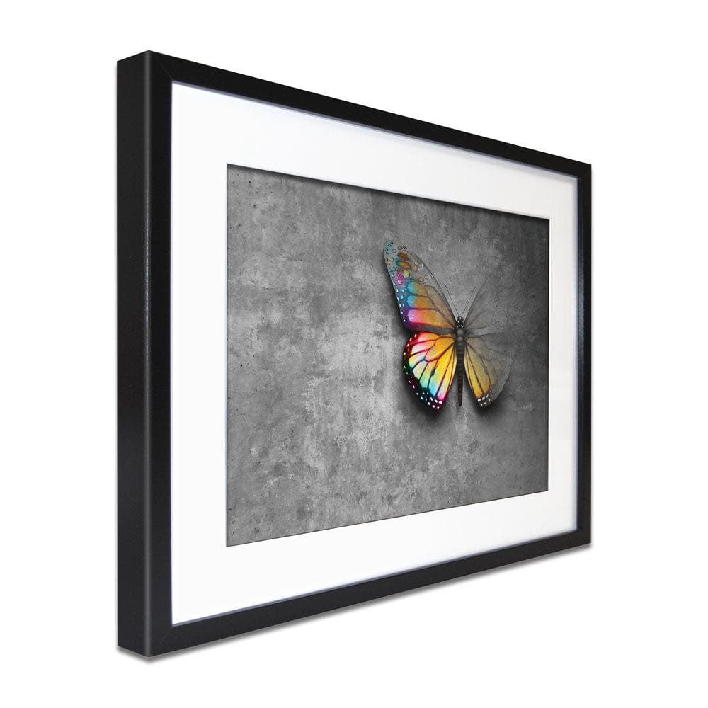 Butterfly Framed Art Print wall art product Lightspring / Shutterstock