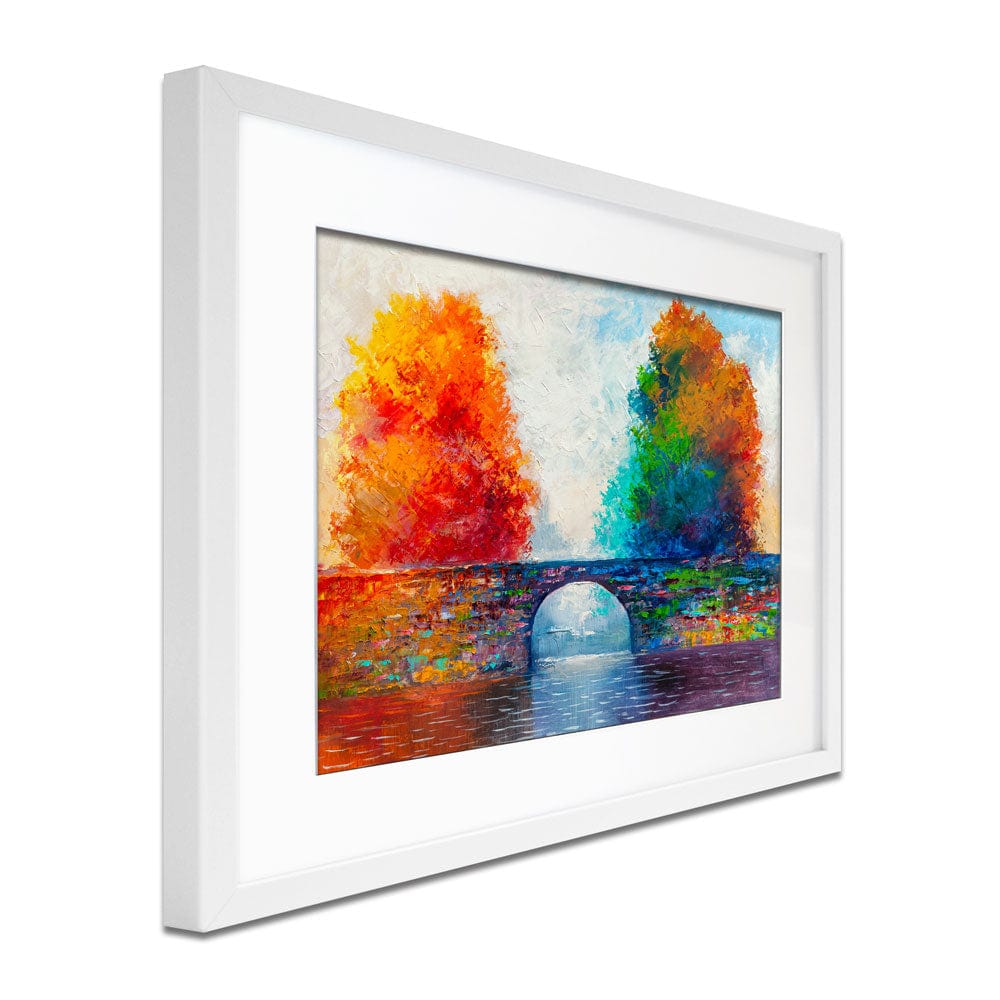 Colourful Bridge Framed Art Print wall art product S-BELOV / Shutterstock
