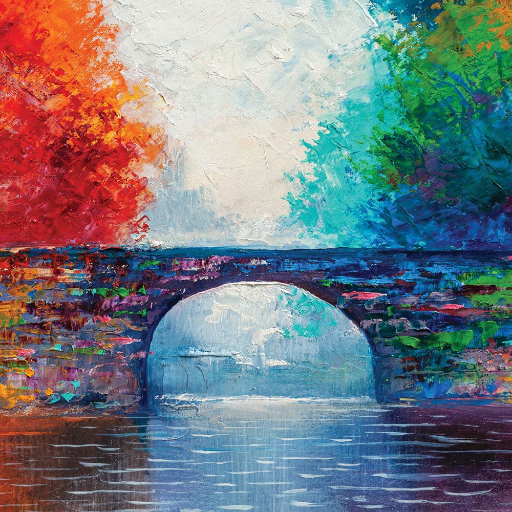 Colourful Bridge Framed Art Print wall art product S-BELOV / Shutterstock