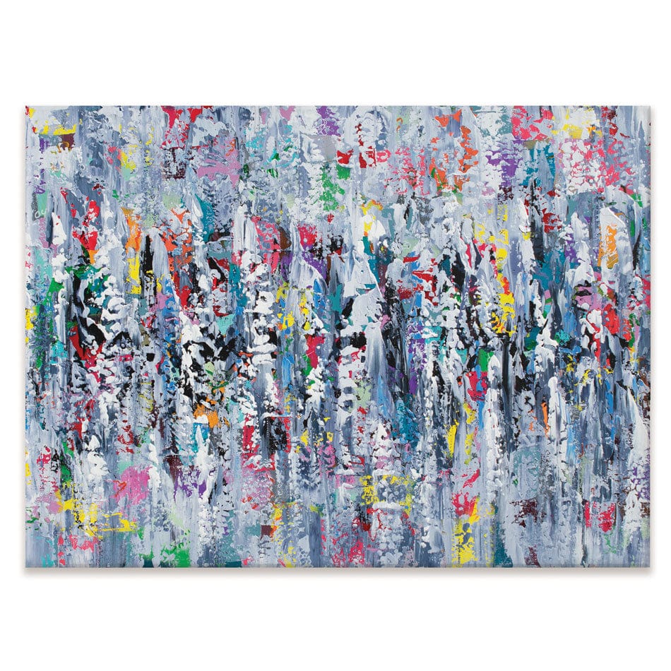 Completely Abstract Canvas Print wall art product Olga Tkachyk