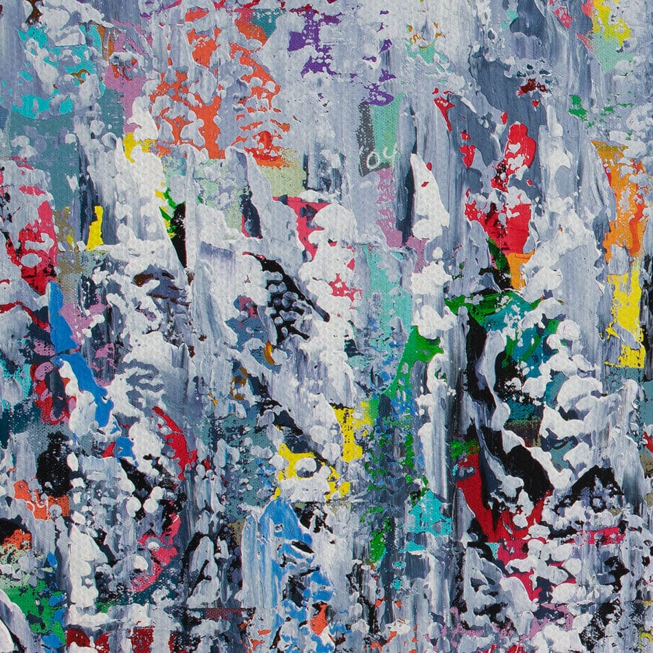 Completely Abstract Canvas Print wall art product Olga Tkachyk
