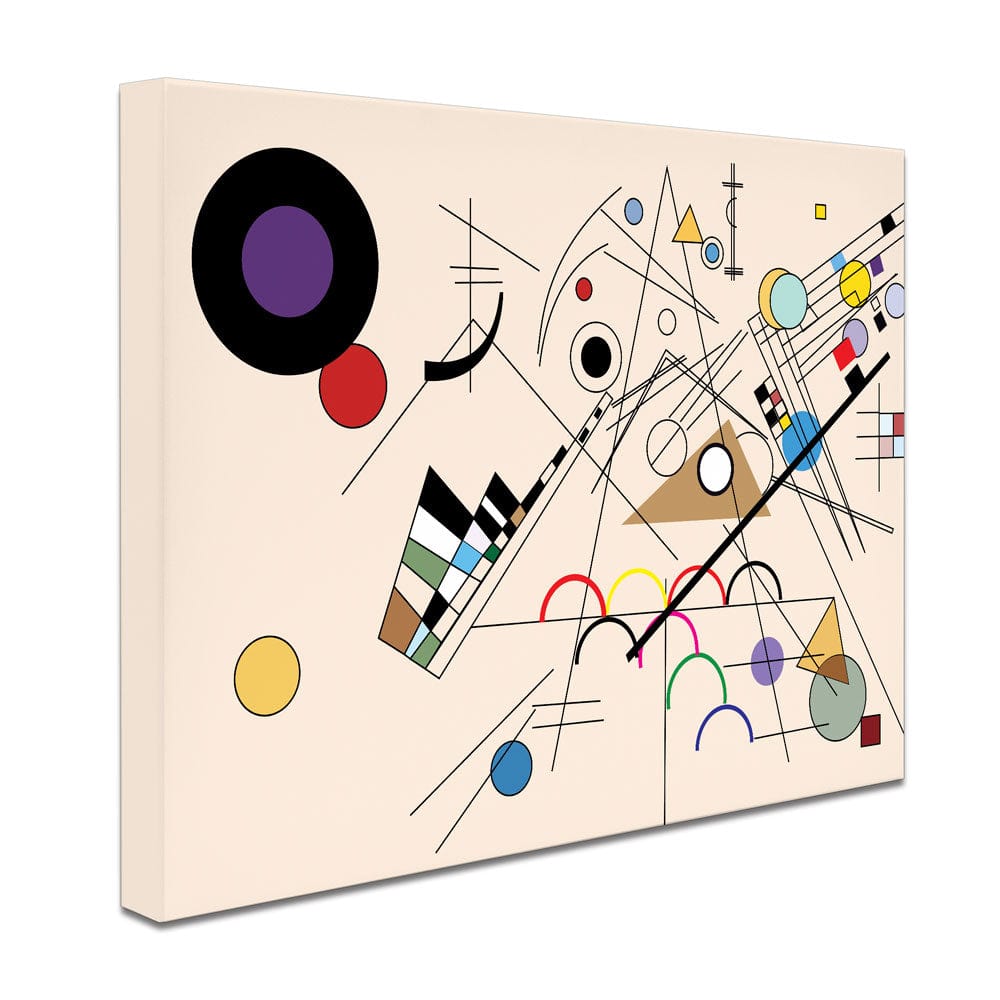 Composition 8 Canvas Print wall art product Darvik Design / Shutterstock