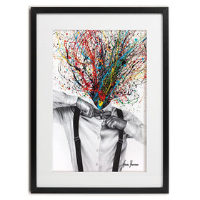 Contemporary Clarity Framed Art Print wall art product Ashvin Harrison
