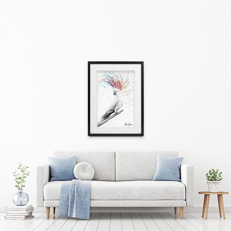 Cool Cockatoo Framed Art Print wall art product Ashvin Harrison