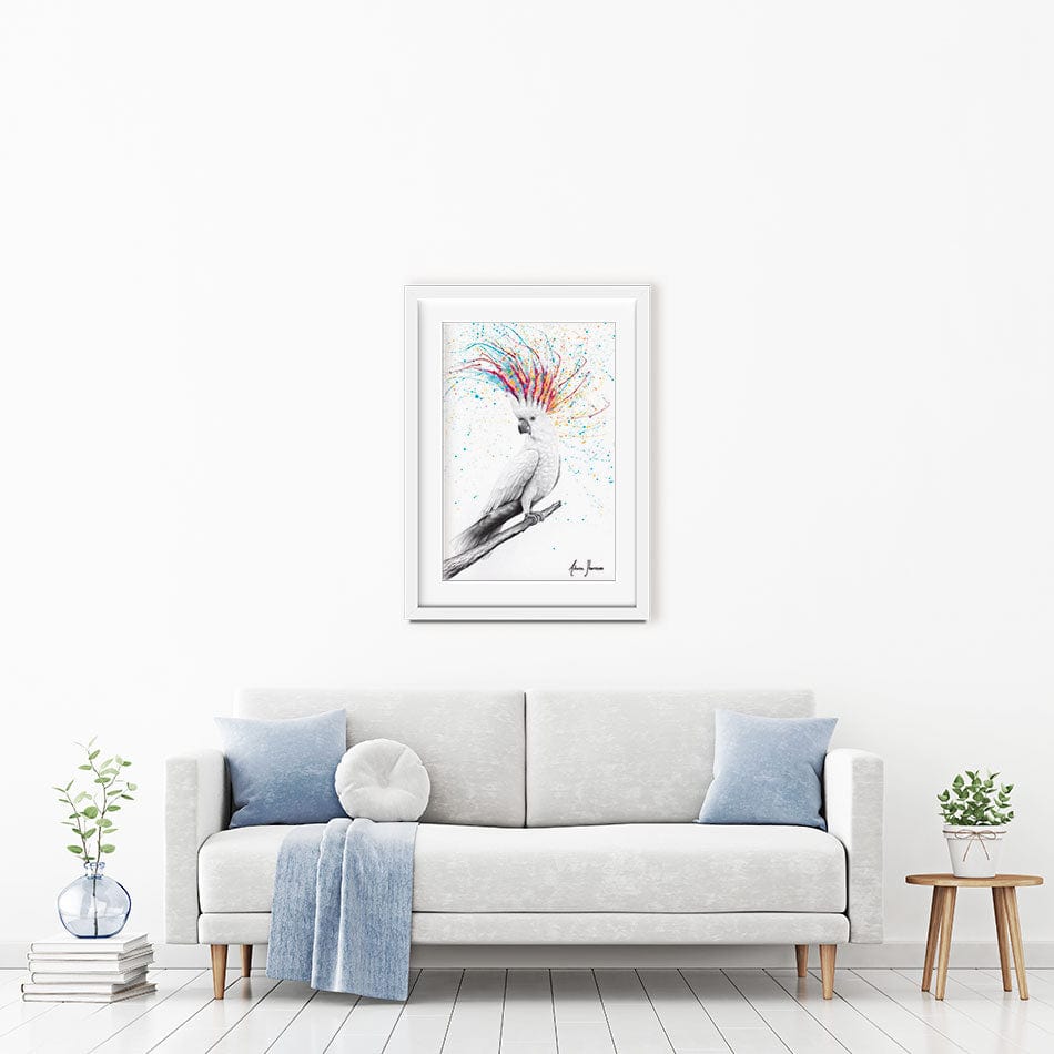 Cool Cockatoo Framed Art Print wall art product Ashvin Harrison