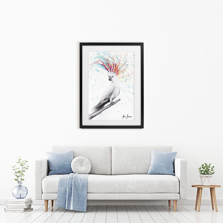 Cool Cockatoo Framed Art Print wall art product Ashvin Harrison