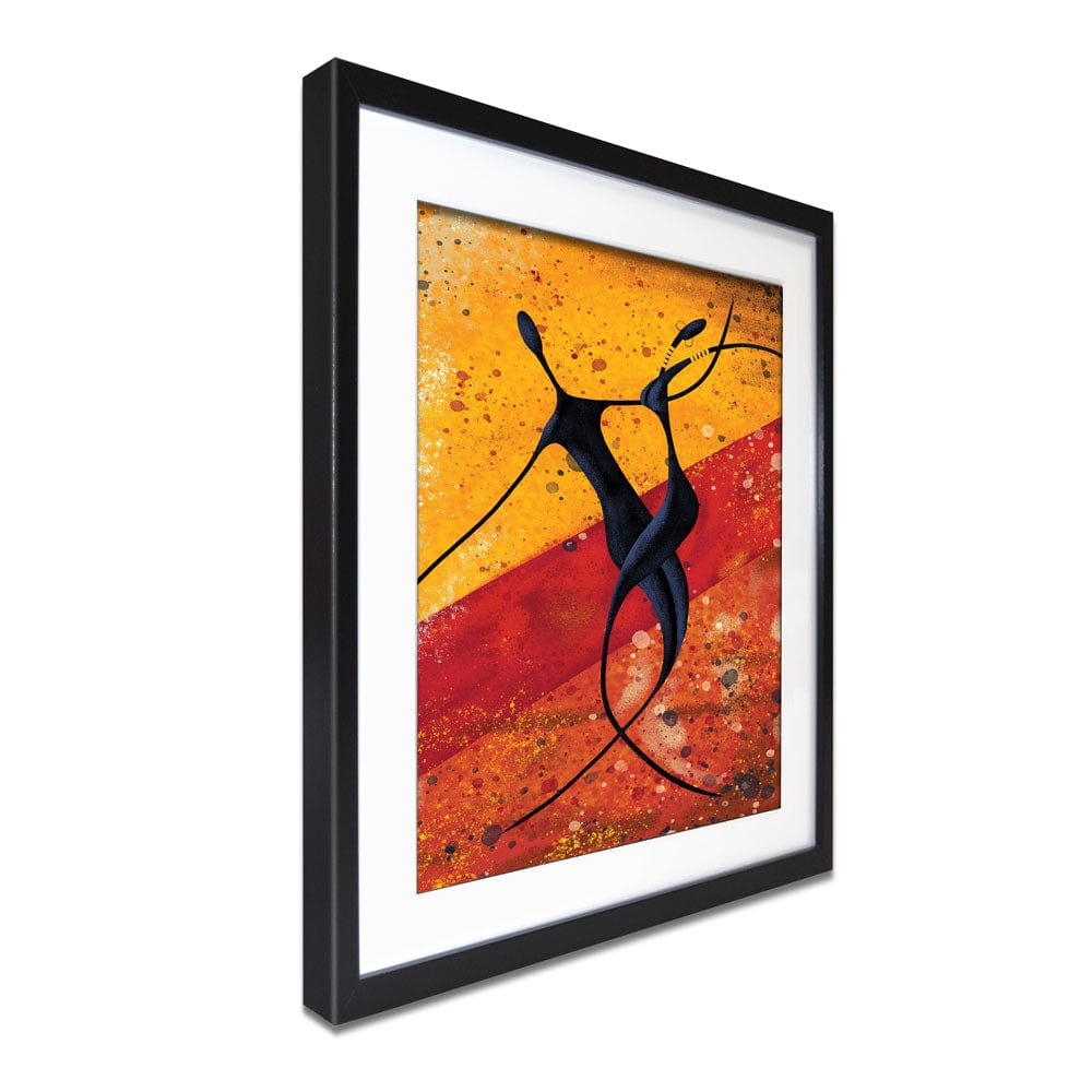 Couples Dance Framed Art Print wall art product Ichpochmak / Shutterstock