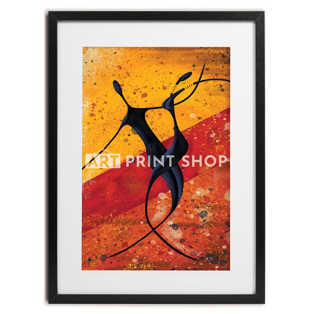 Couples Dance Framed Art Print wall art product Ichpochmak / Shutterstock