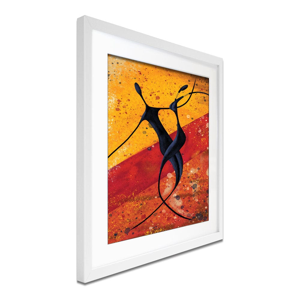 Couples Dance Framed Art Print wall art product Ichpochmak / Shutterstock