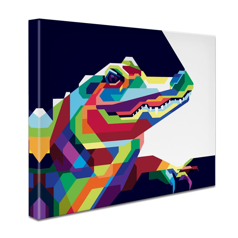 Crocodile Canvas Print wall art product mrasyidkvec / Shutterstock