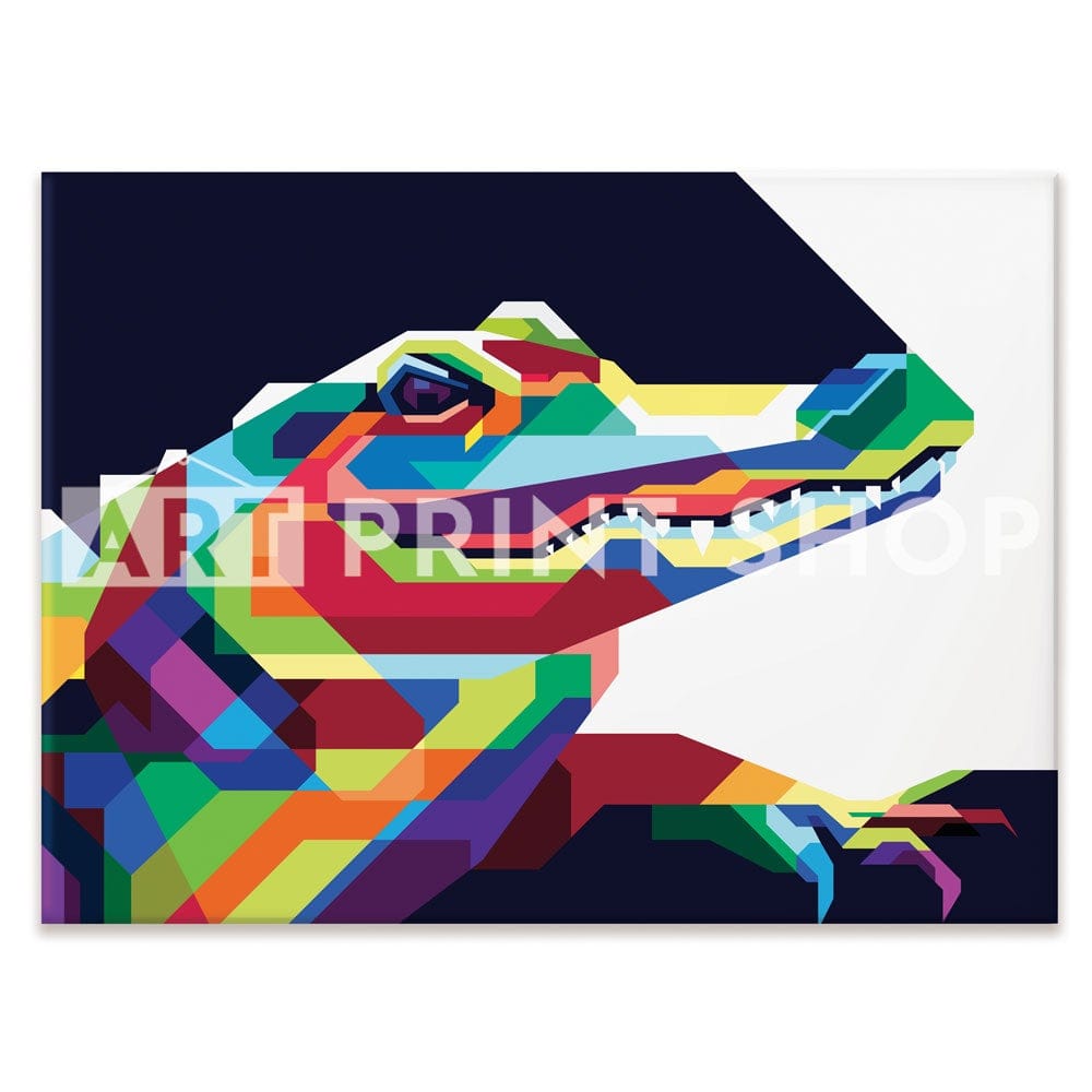 Crocodile Canvas Print wall art product mrasyidkvec / Shutterstock