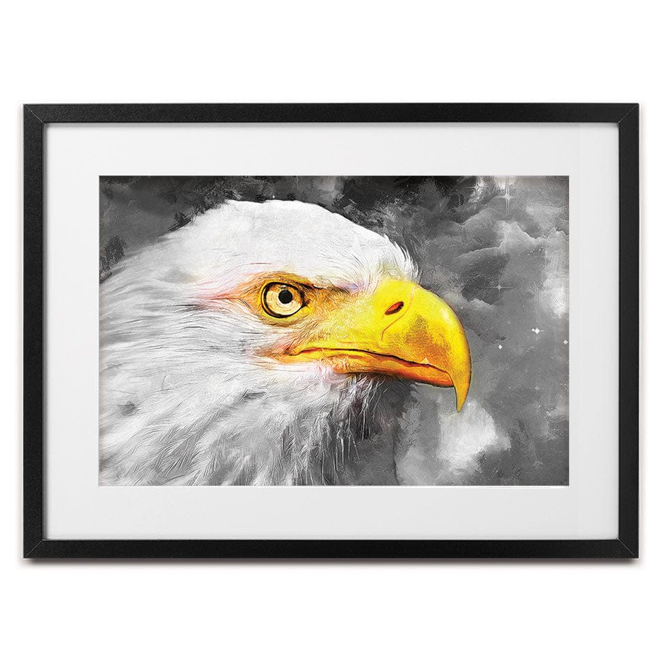 Eagle Eye Framed Art Print wall art product Mohammadreza Zeidabadi / Shutterstock